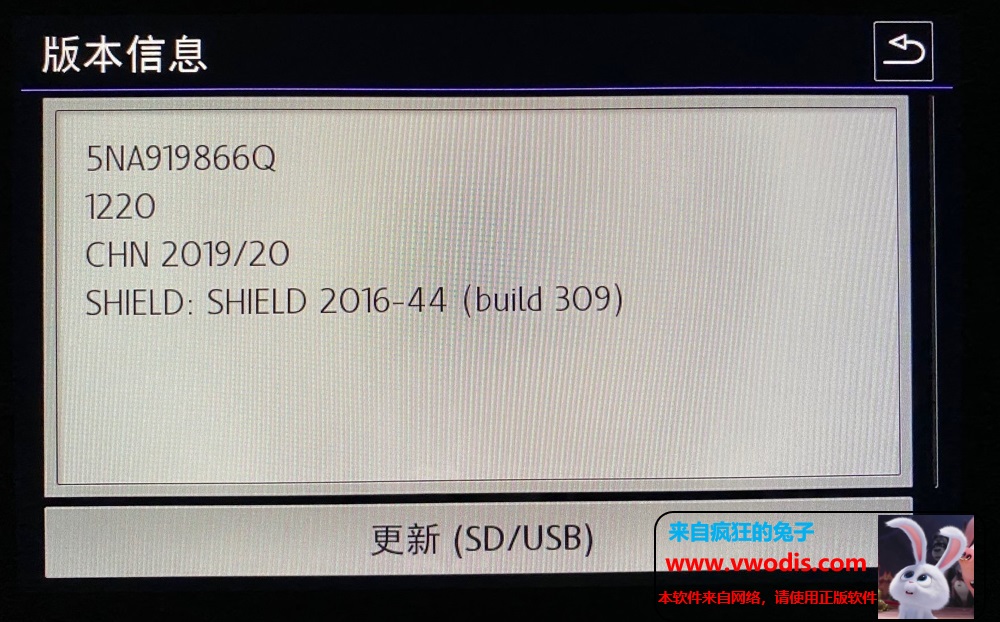 mib2 2020年最新地图1220