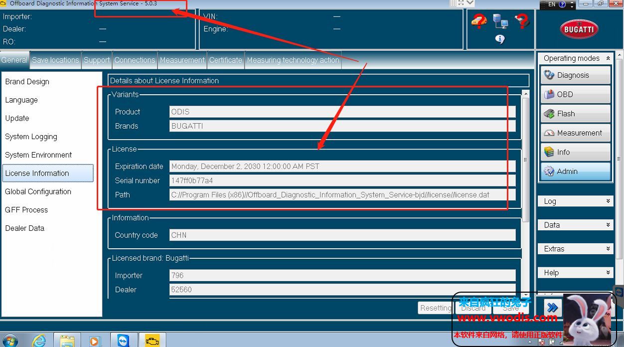 odis 5.0.3 PostSetup_75.0.50