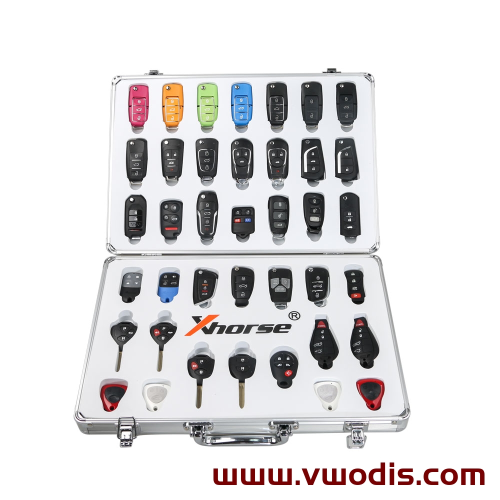 Xhorse Universal Remote Keys English Version Packages 39 Pieces for VVDI2 or VVDI Key Tool