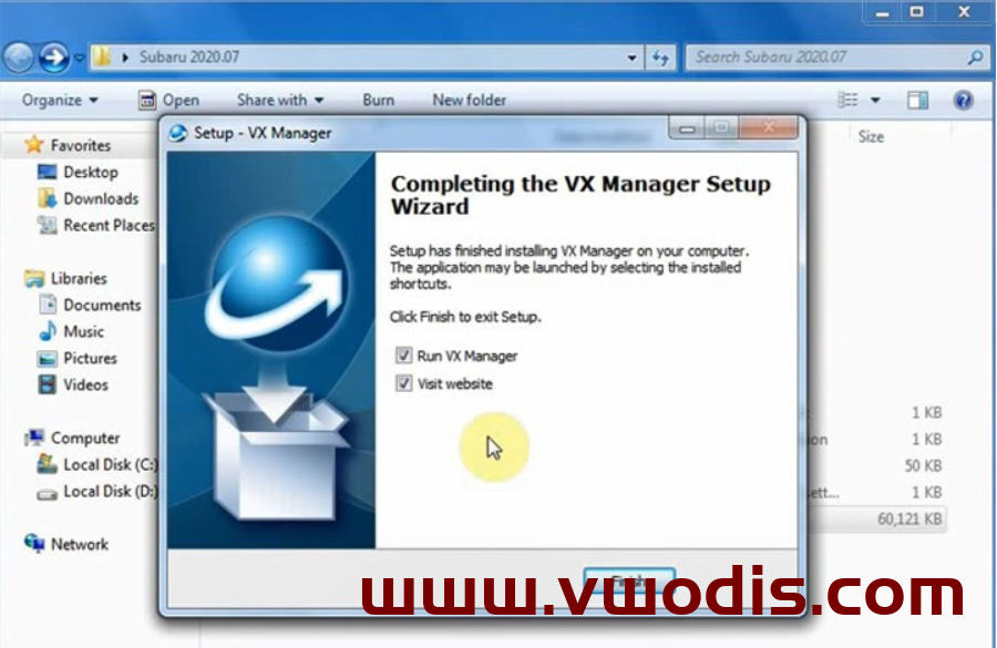 VXDIAG Subaru SSM3 SSM4软件和补丁2020.07