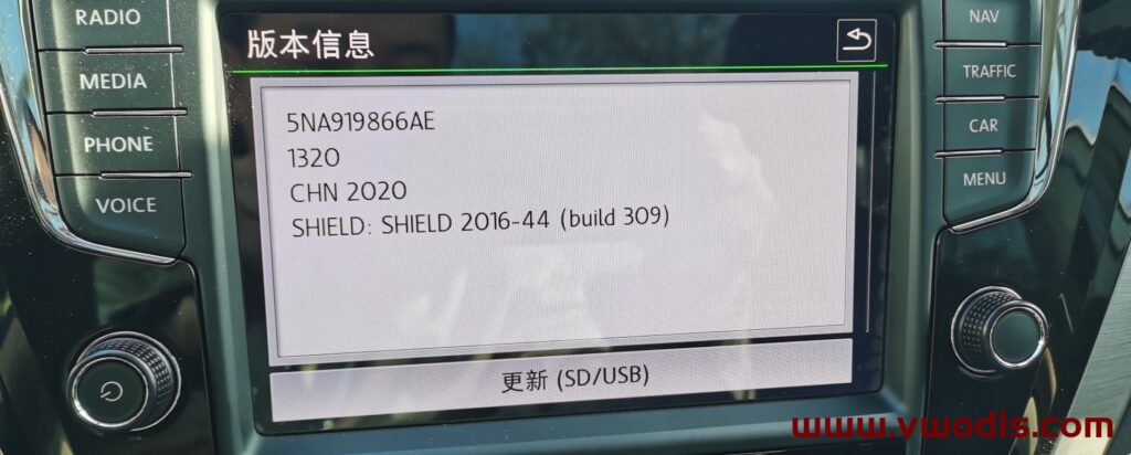 Mib2导航地图1320 2020-2021最新地图-866A/B/C-682B-G全部通用