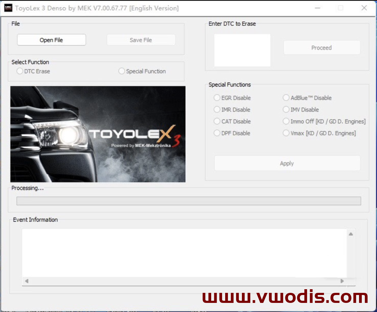 【Software】Toyota【vwodis】Toyota TOYOLEX 3 V7.00.67.77+ KEYGEN
