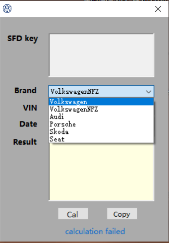 【软件】大众奥迪斯柯达西亚特保时捷解除SFD软件-VW-Skoda-Audi-Seat-Porsche-VW NFZ-Remove SFD Program