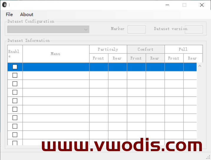 【Software】VW【vwodis】VW Audi Skoda Seat Tire Parameter Setting Software