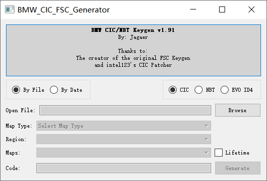 【Software】BMW【vwodis】BMW CIC FCS Generator+BMW-FSC-NBT