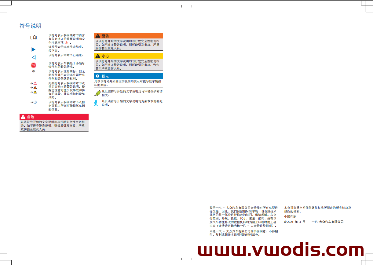 【Tutorial】VW【vwodis】VW ID.6 CROZZ Electronic version of user manual