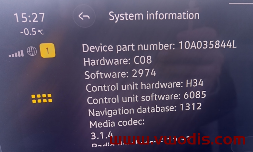 【Firmware】VW【vwodis】FAW SVW ID Model ID3 ID4 ID6 MIB CNS3.0 Update 2974