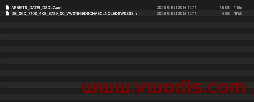 【Dataset】Volkswagen【vwodis】Volkswagen FAW SVW ID4 ID7 Electric Tailgate Module 4KE959107A Parameters