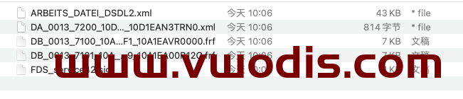 【Dataset】Volkswagen【vwodis】Volkswagen SVW ID3 ACC 1ED907572G 0123 Parameters