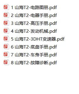 【Repair Manual + Circuit Diagram】Jetour【vwodis】Jetour Shanhai T2 2024 Plug-In Hybrid Repair Manual + Circuit Diagram