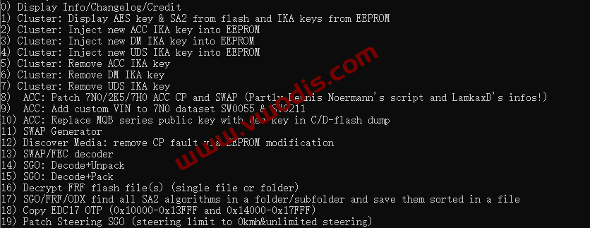 【Software】Volkswagen【vwodis】Volkswagen Skoda SEAT Audi General Purpose Patcher Software