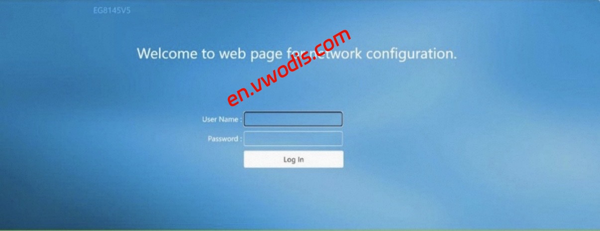 【Firmware】HUAWEI Optical Modem EG8145V5 V5R020C00S060 English Language Firmware