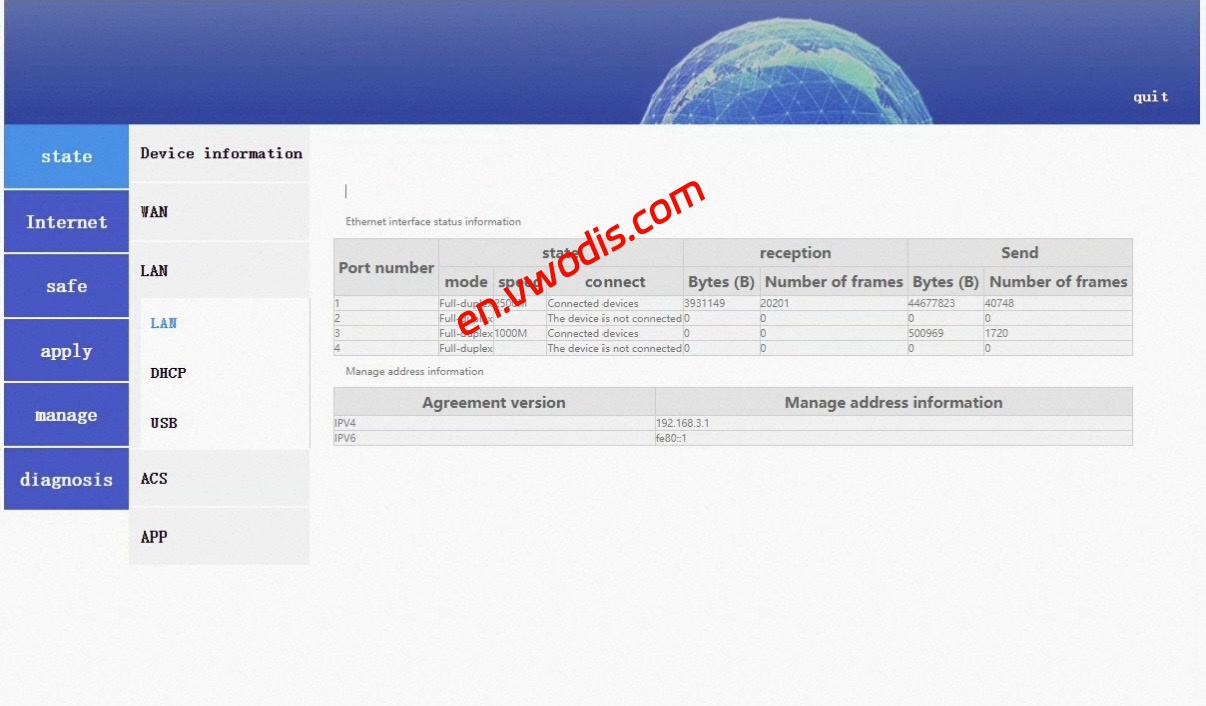 【Firmware】UNG Optical Modem UNG953H-S EN Language Firmware