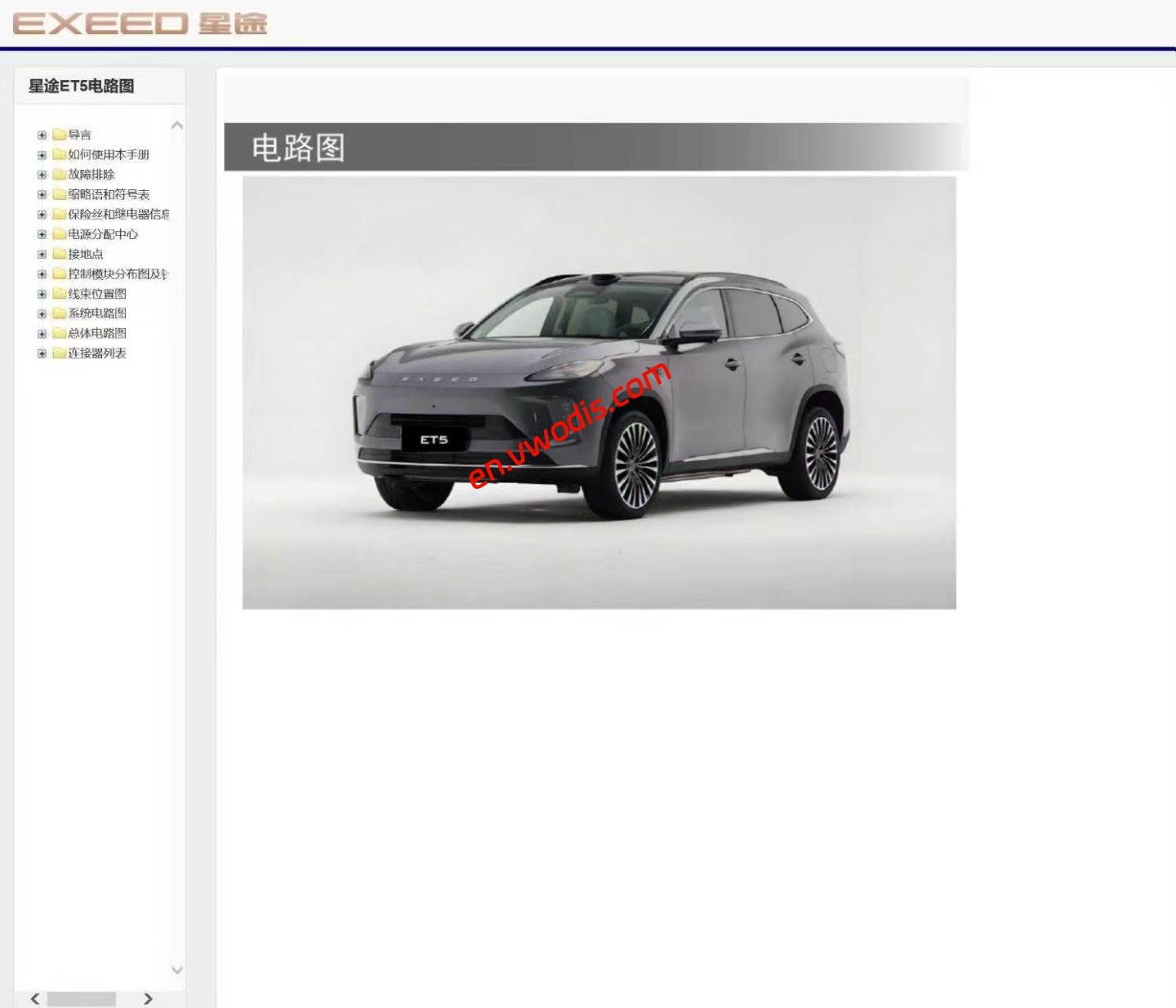 【Repair】CHERY Xingtu ET5 2026 manual + circuit diagram + diagnostic manual + fault diagnosis + user manual + owner’s guide