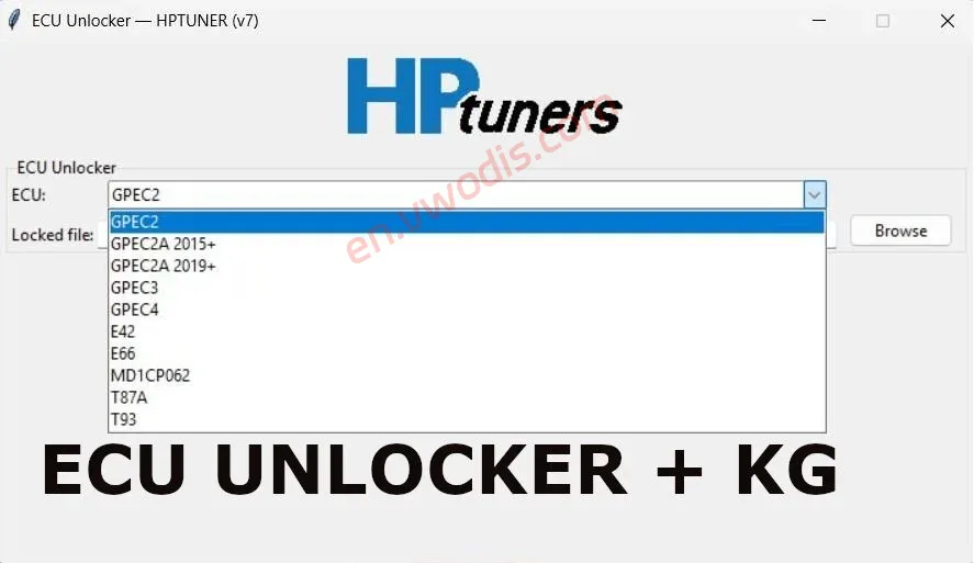 【Software】ECU UNLOCKER HPTUNER V7 + Keygen
