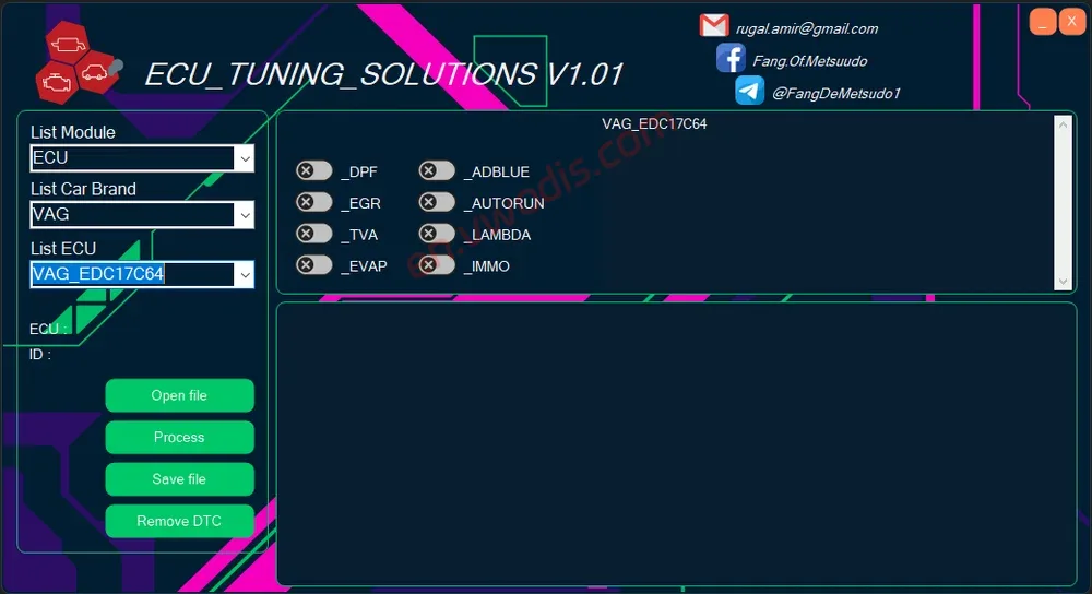 【Software】ECU TUNING SOLUTIONS V1.01 + KEYGEN