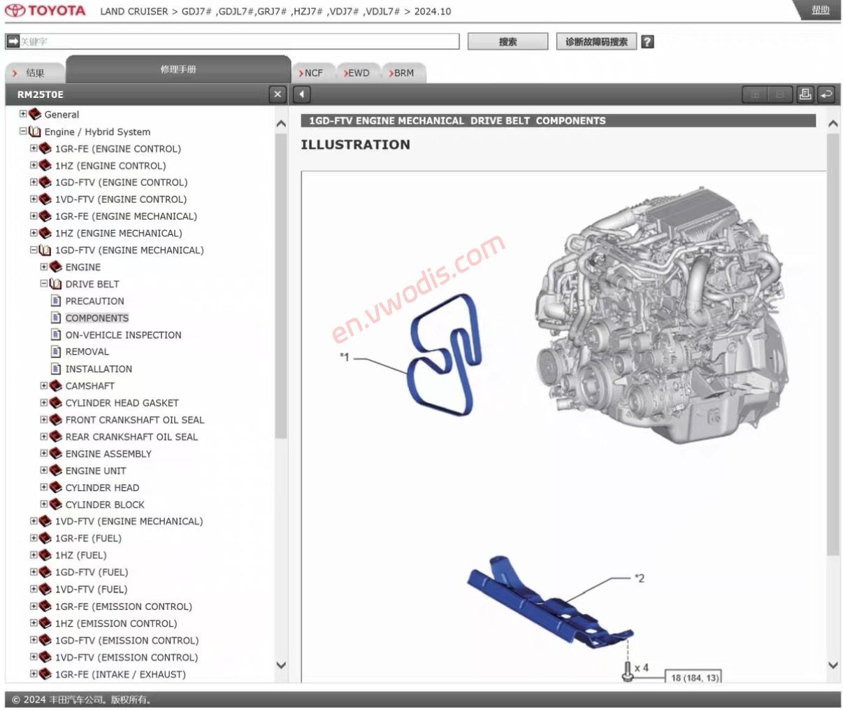 【Repair】Toyota LANDCRUISER 2014-2024 Repair Manual + Circuit Diagram【English】