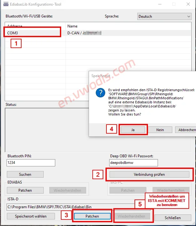 【Software】Ediabas Lib Config Tool Patched