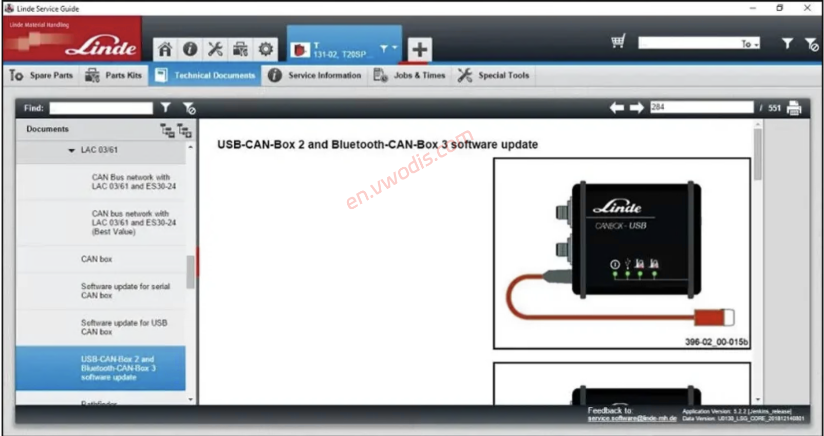 【Software】Linde LSG Service Guide 5.2.2 U0213 11.2021 + KEYGEN