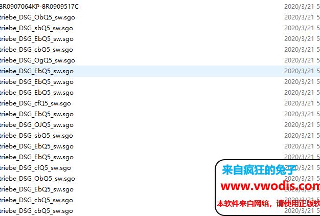 大众/奥迪/斯柯达参数