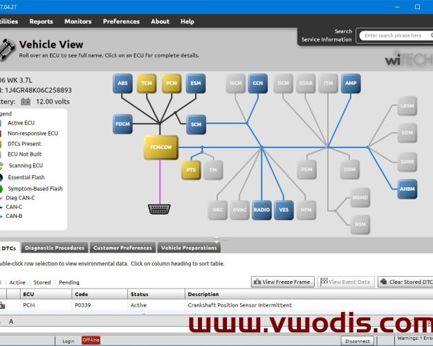 【Software】Chrysler【vwodis】Chrysler  Jeep  Dodge  RAM and North American