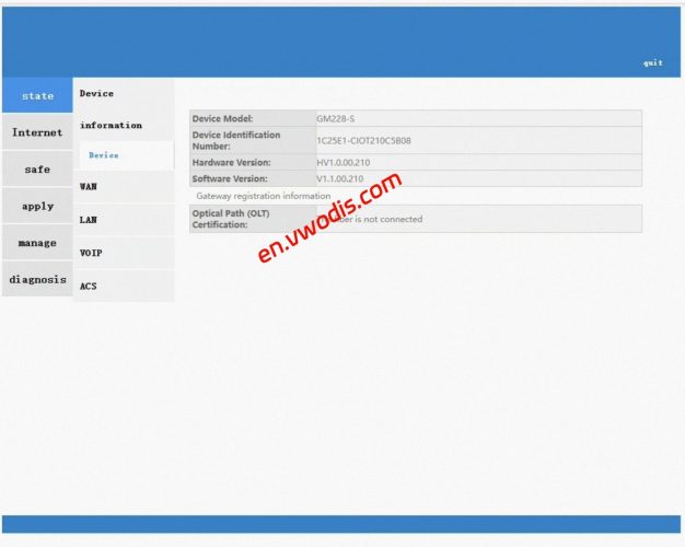 【Firmware】UNG Optical Modem GM228S EPON-GPON EN Language Firmware